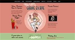 Desktop Screenshot of grapeescapegalena.com